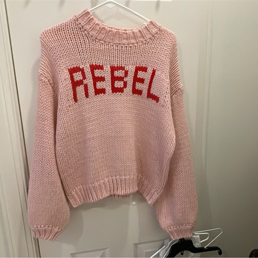 Rebel Pink Sweater